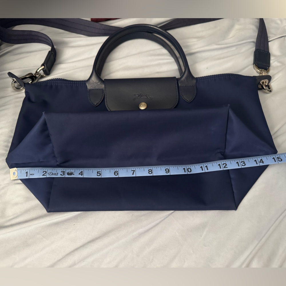 Longchamp Elegant Navy Blue Women's Bag - Picture 13 of 16